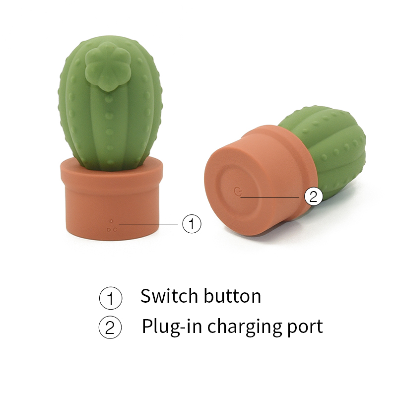 Flower Pot Cactus vibes Gói FDA Silicone trang nhã- Công ty TNHH Công nghệ Zhimo Thâm Quyến